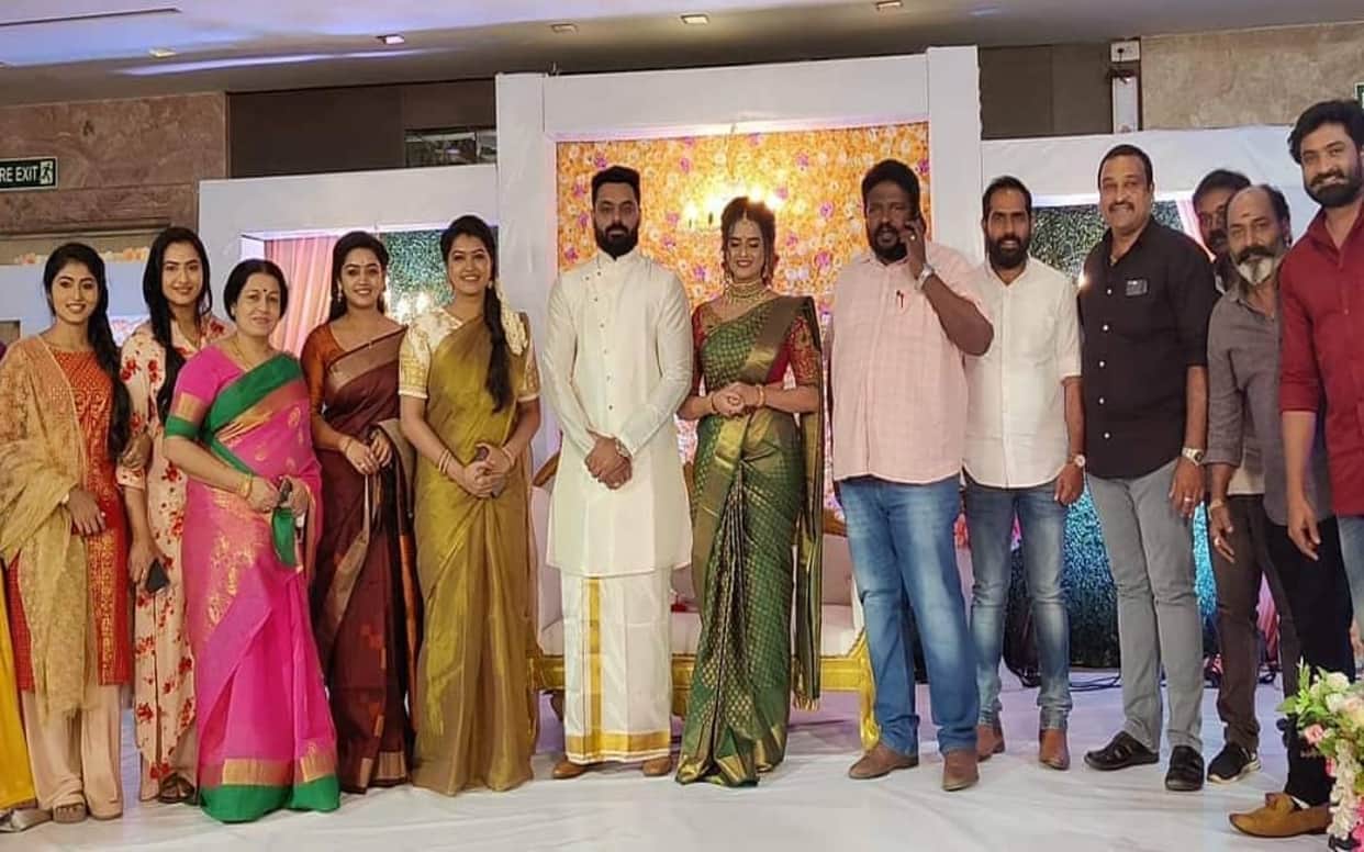 Kannada, Tamil actress Rashmi Jayraj ties the knot in a Christian Wedding Ceremony in Chennai, Pics inside