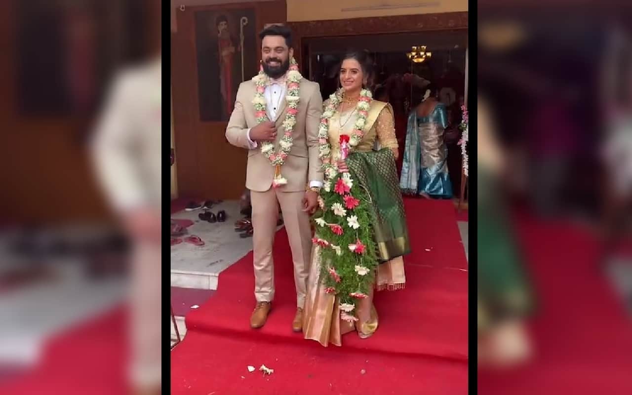 Kannada, Tamil actress Rashmi Jayraj ties the knot in a Christian Wedding Ceremony in Chennai, Pics inside