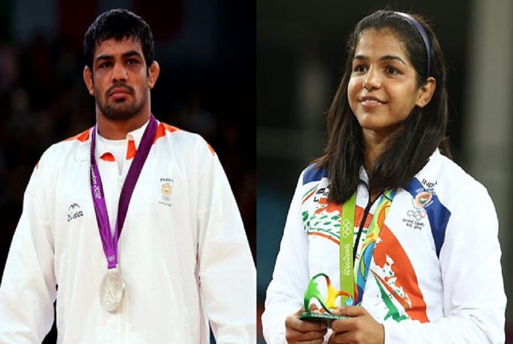 Wrestler Sushil Kumar, Sakshi Malik out of WFI annual contract