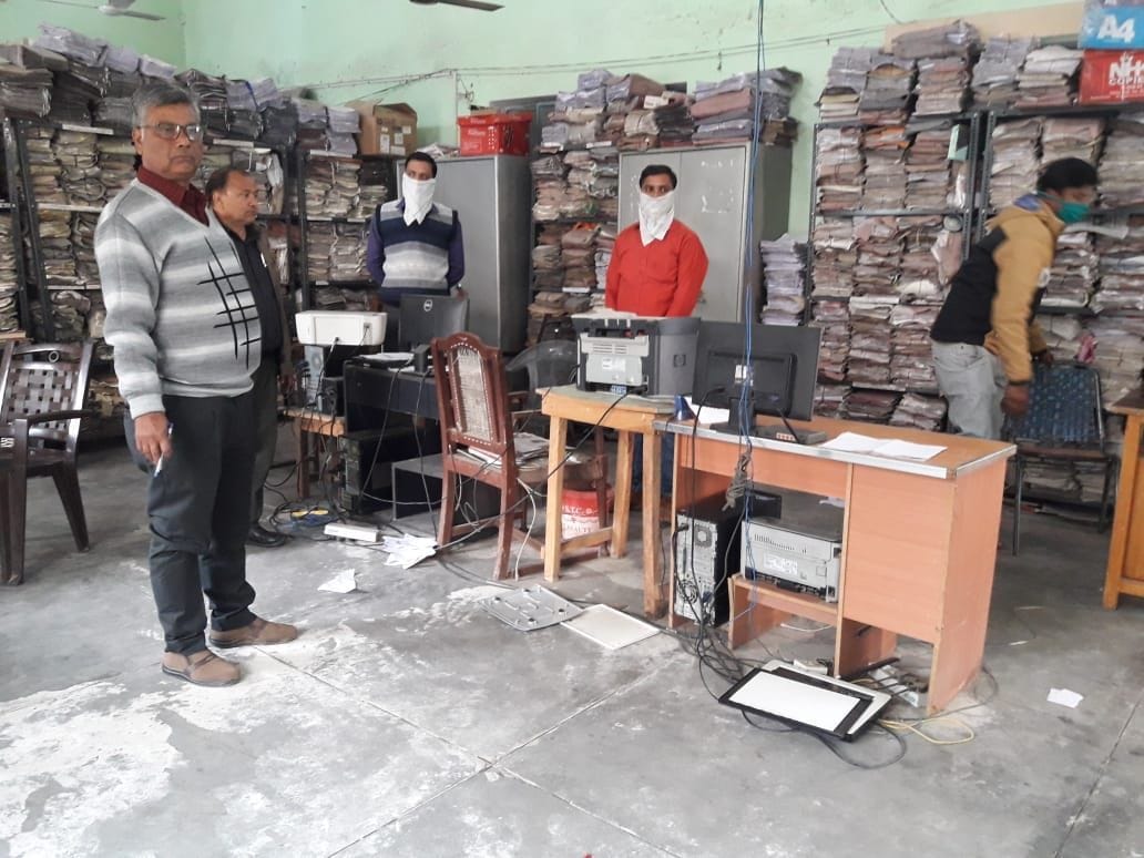 women vandalized in labour reflection office