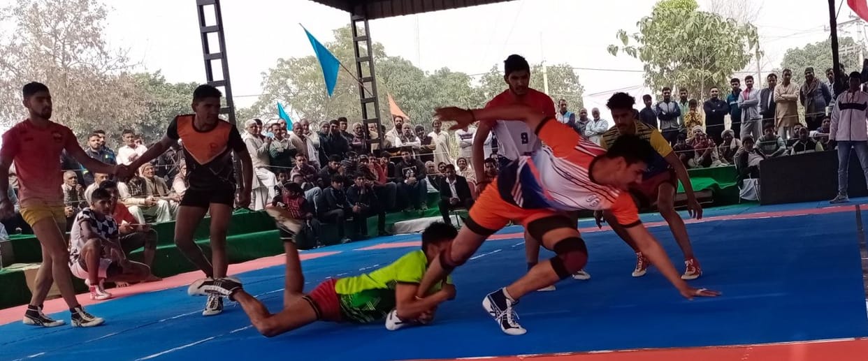 Muzaffarnagar won the first match of Kabaddi