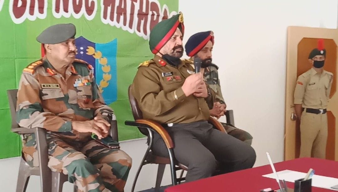 Hathras: Brigadier told NCC cadets the importance of discipline