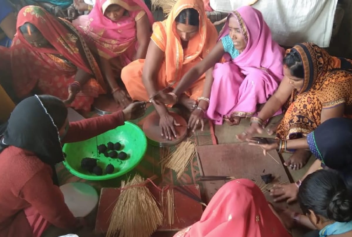 special success story of hardworking man made self-sufficient by making Incense Sticks Industry