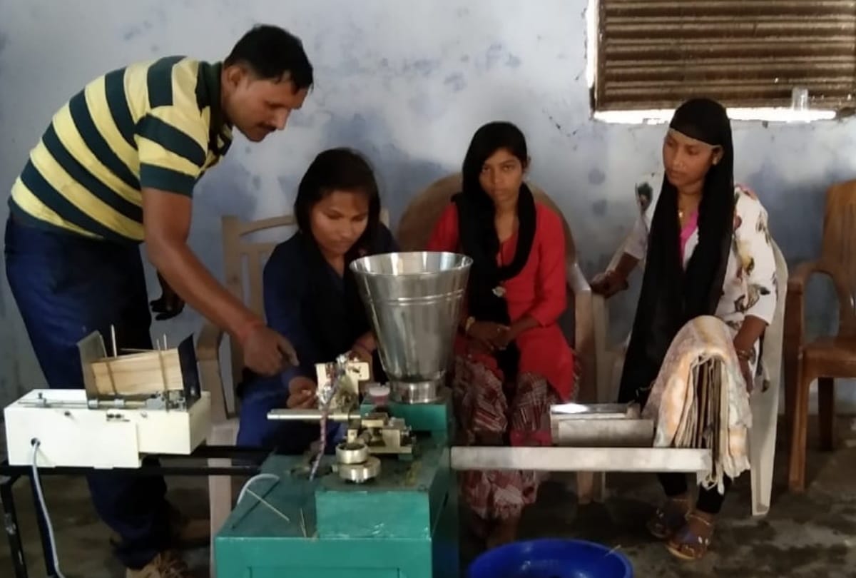 special success story of hardworking man made self-sufficient by making Incense Sticks Industry