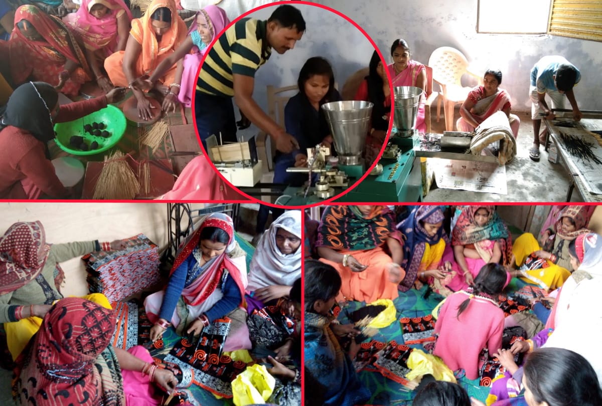 special success story of hardworking man made self-sufficient by making Incense Sticks Industry