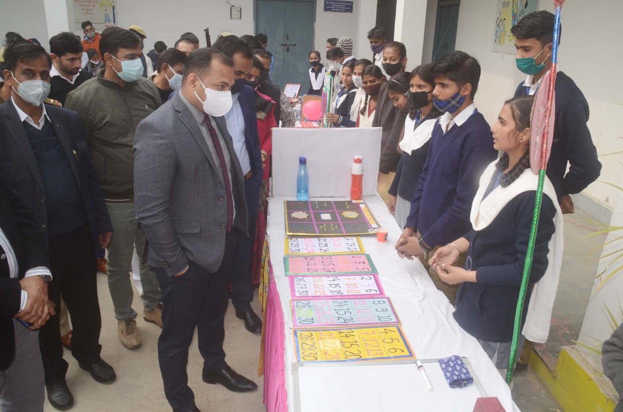 Students showed talent in science exhibition