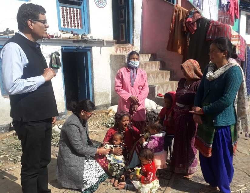CMOs meet malnourished children
