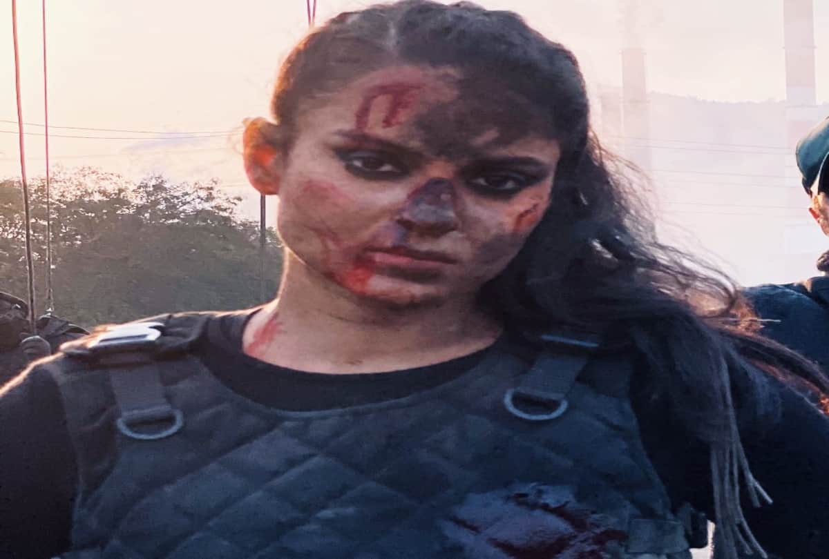 Kangana Ranaut shares BTS picture of non-stop action shift from the sets of Dhaakad