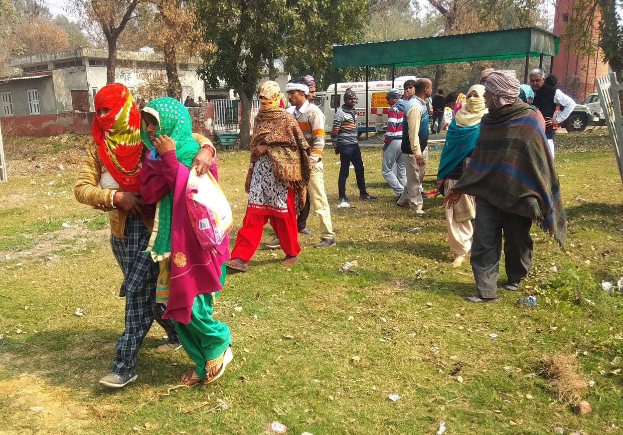 Elderly mother was being taken to Delhi for cancer treatment, died in road accident before reaching hospital