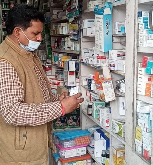 Banned medicines recovered at medical store