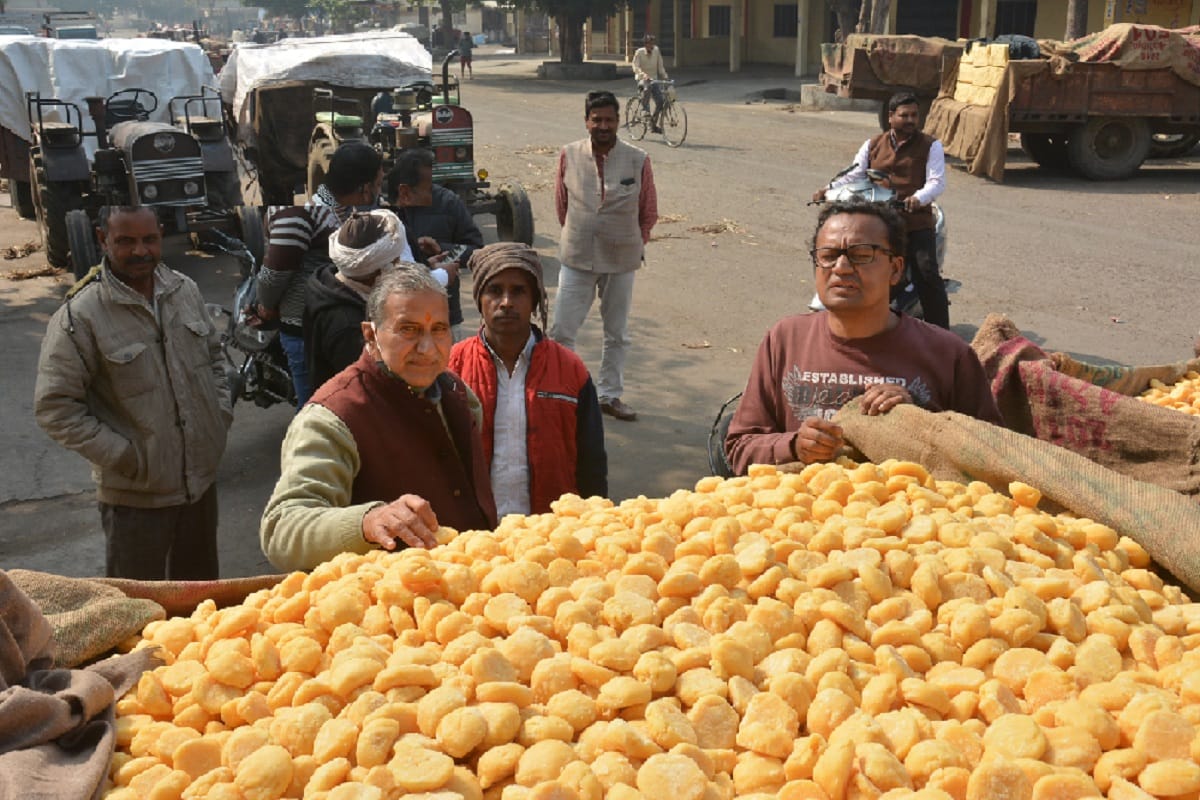 Record storage of jaggery this time in Muzaffarnagar