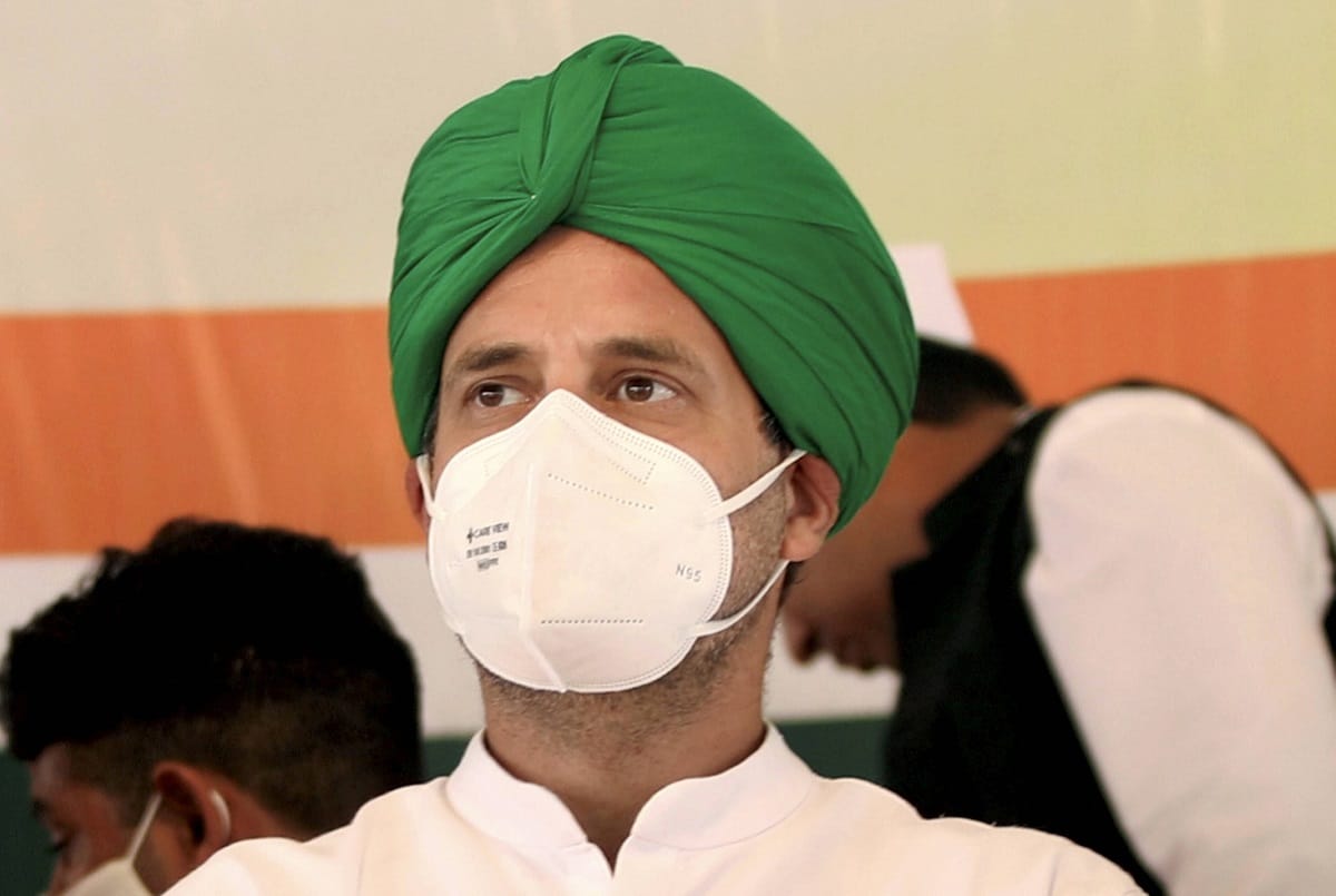 rahul gandhi address farmers rallies in rajasthan farmers protest farm laws pm modi ashok gehlot sachin pilot congress bjp