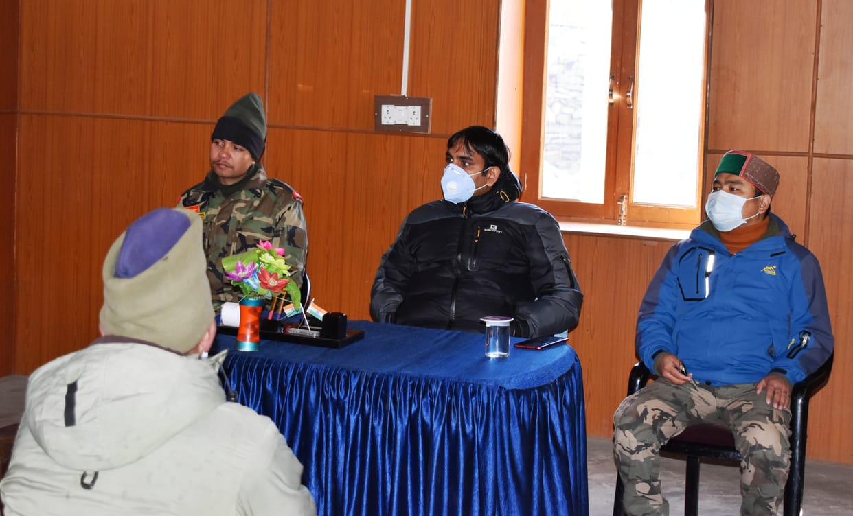 Deputy Commissioner visited Shipkila