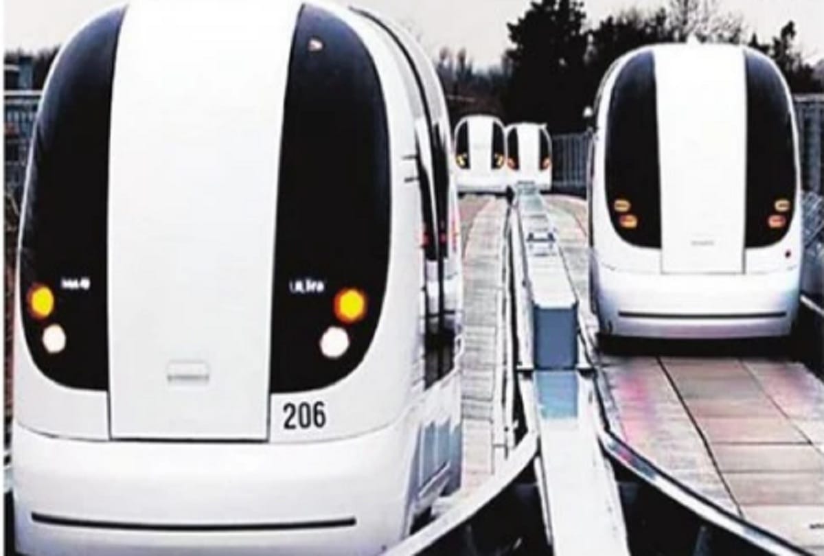 noida news: Pod Taxi will run between Film City to Noida Airport