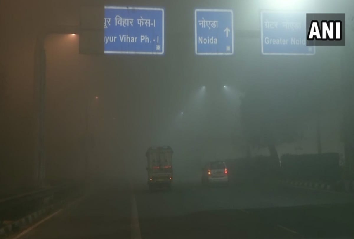 A layer of dense fog envelops parts of Delhi-NCR