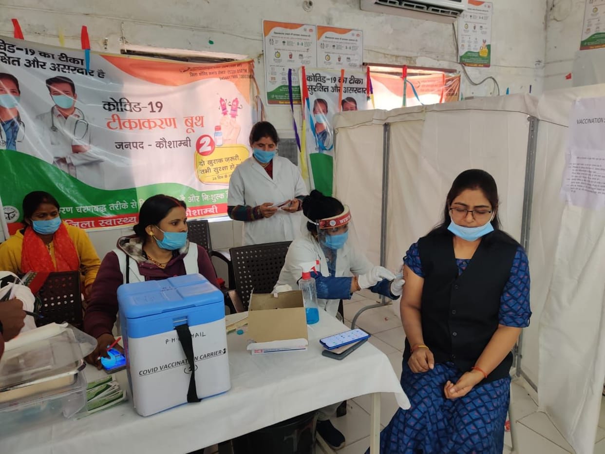 748 Kovid Vaccination including SDM Chail