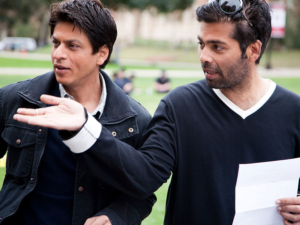 Karan Johar Simi Garewal and Anushka Sharma wish Shah Rukh on his birthday
