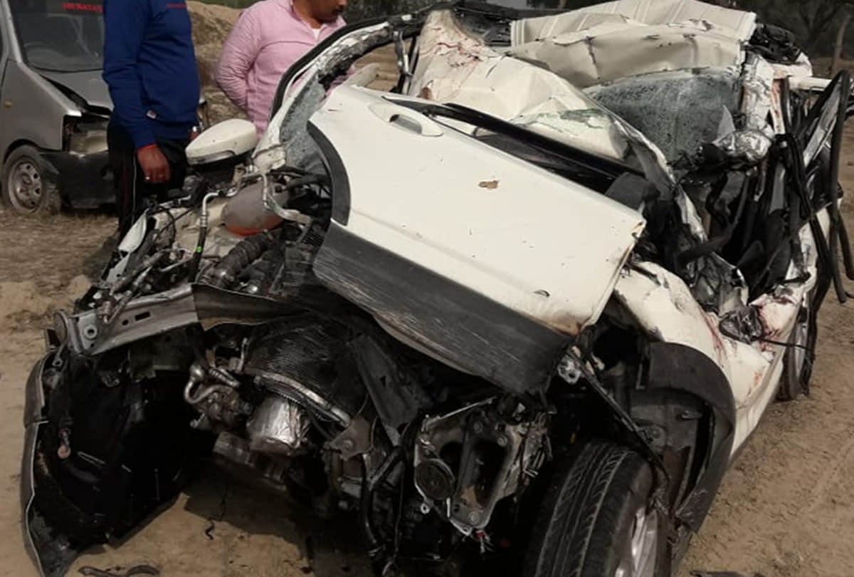 road accident in Kannauj, six people died, uttar pradesh news in hindi