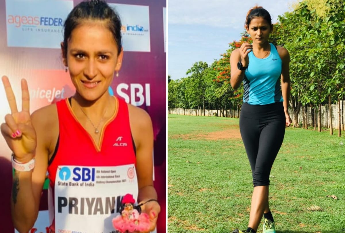 Priyanka Goswami of Northeast Railway qualified for Tokyo Olympics