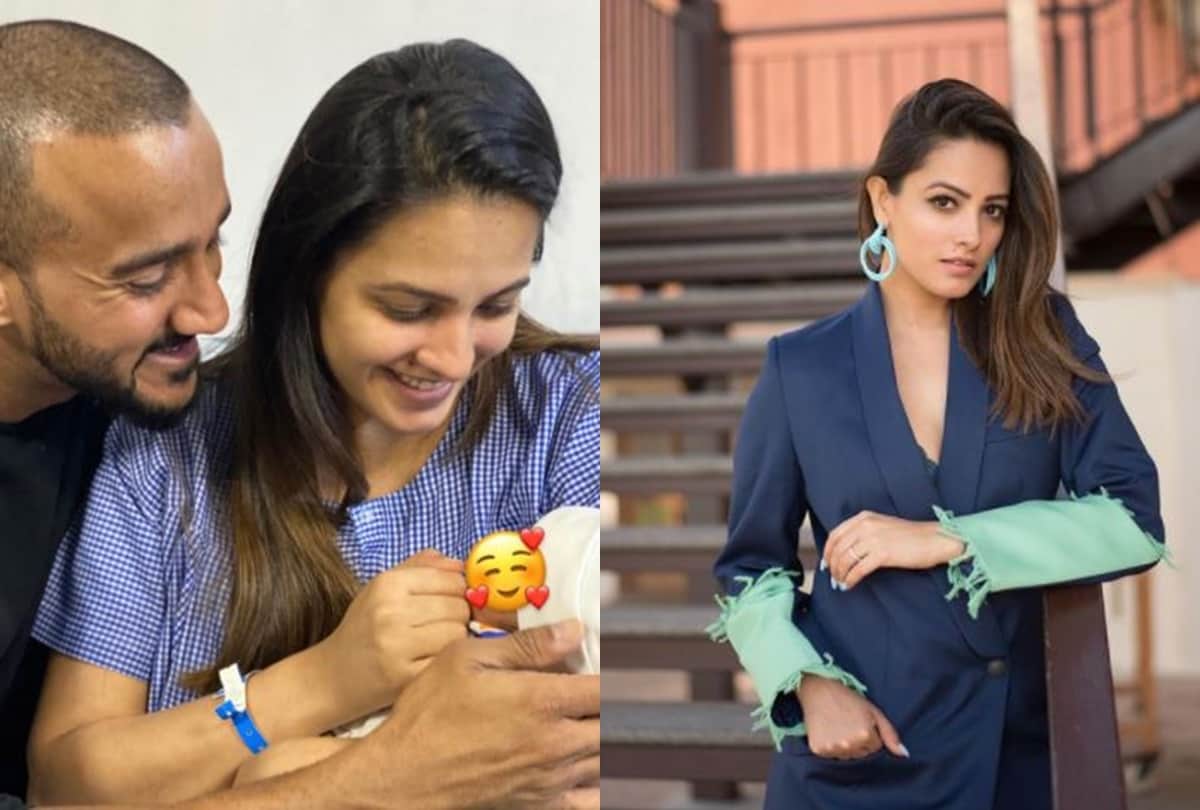 Anita Hassanandani shares first photo with baby boy: ‘And just like that we were three’