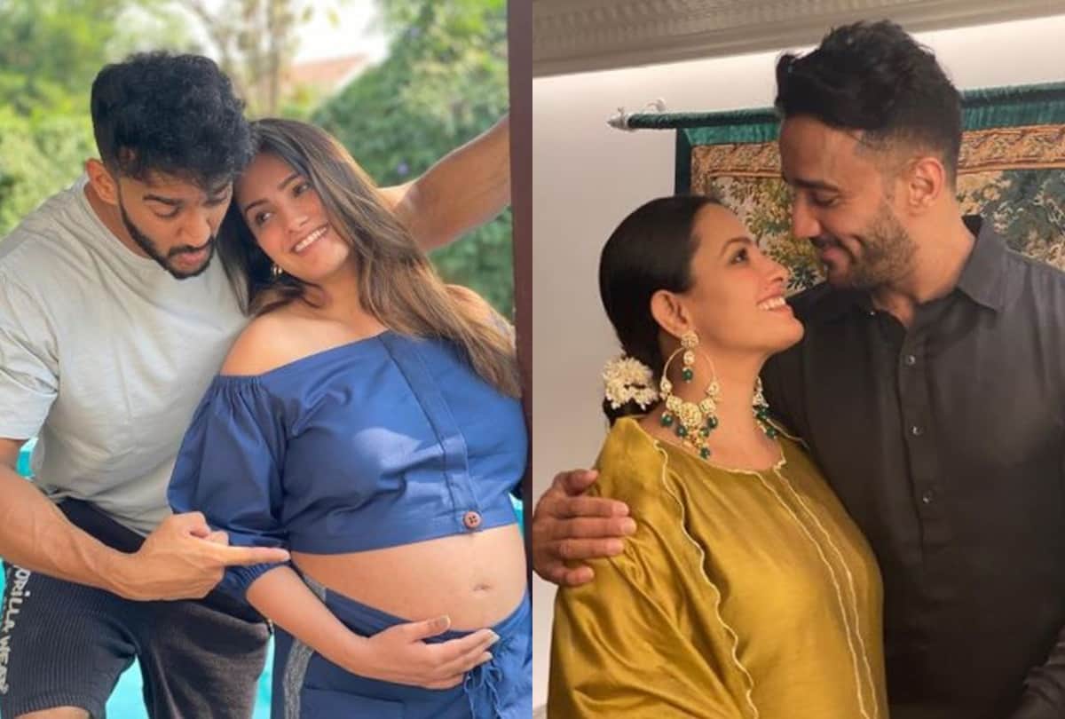 Anita Hassanandani shares first photo with baby boy: ‘And just like that we were three’