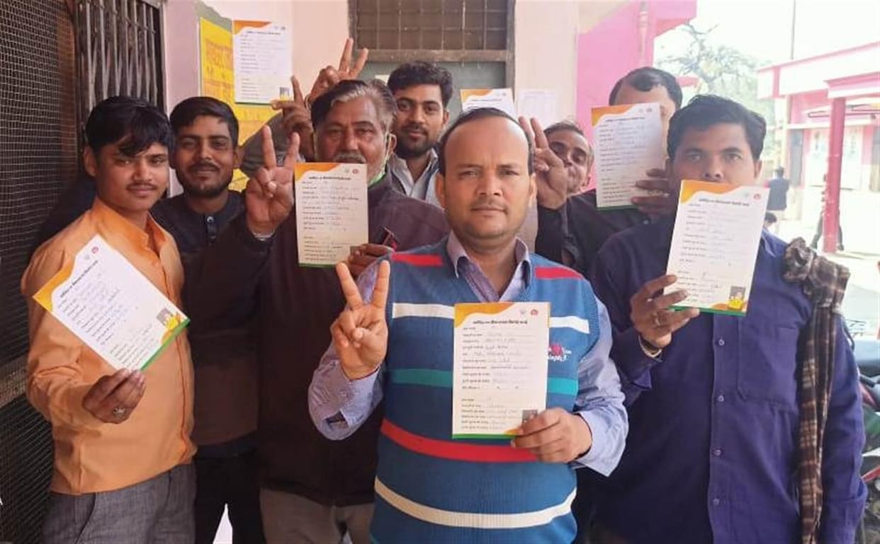 Hathras: 712 people got corona vaccine at four centers