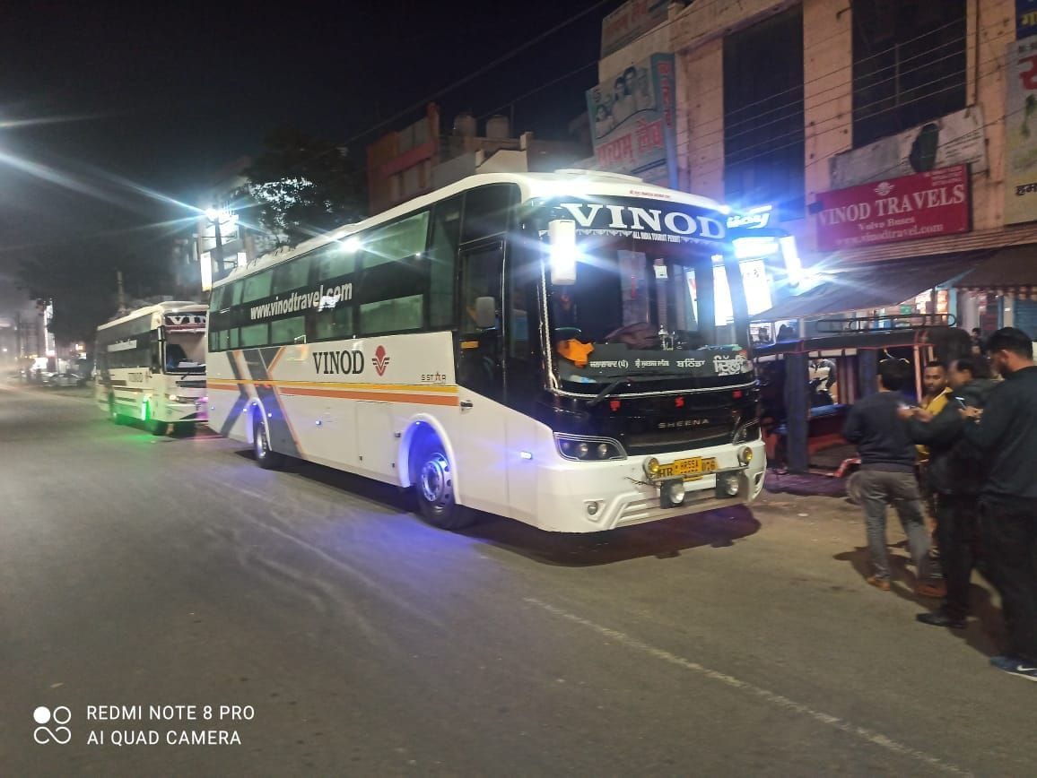 3.20 lakh fine on three tourist buses and five overload trucks