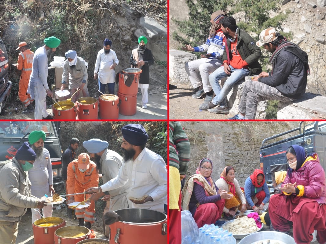Uttarakhand Chamoli News : people organise langar for disaster affected areas