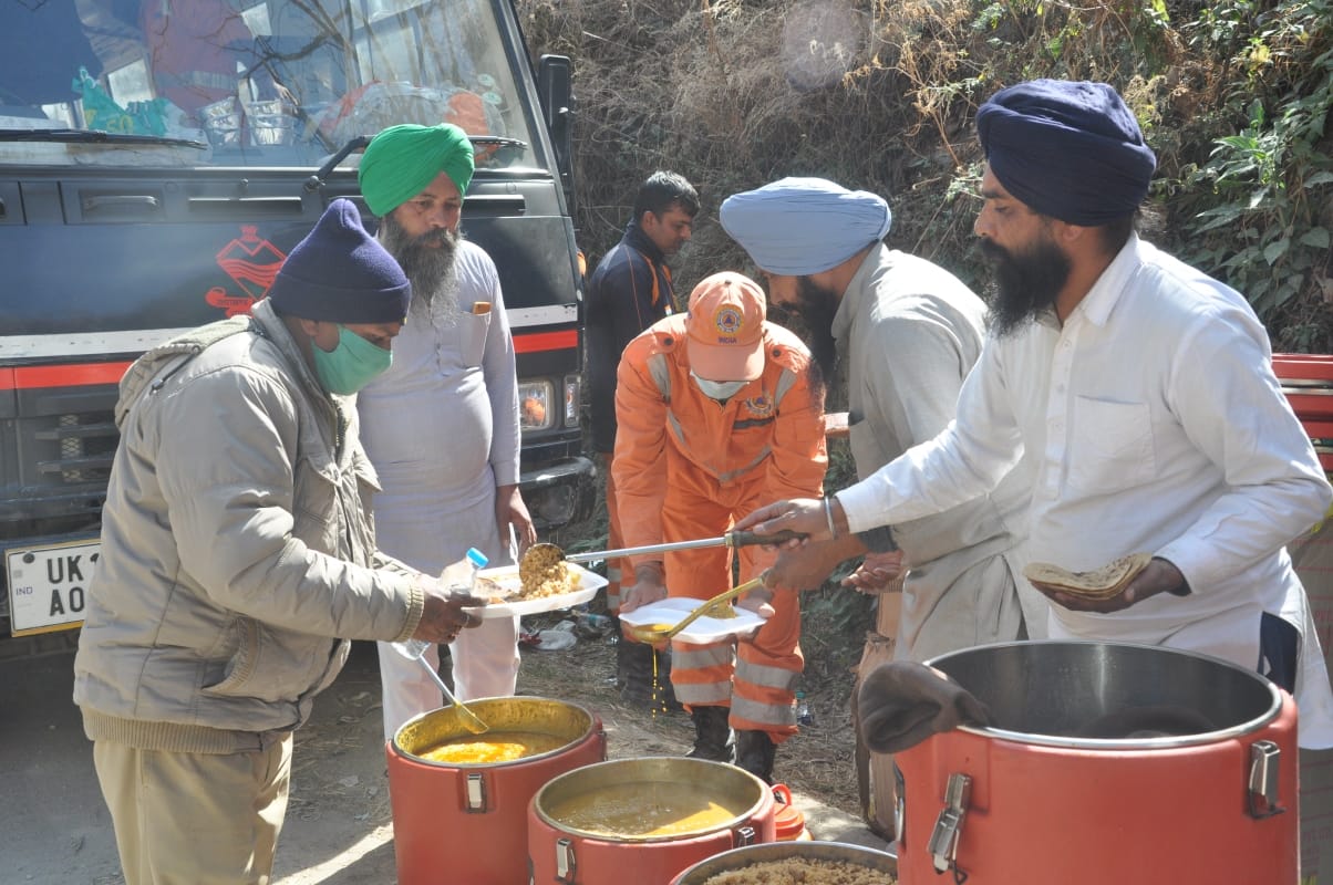 Uttarakhand Chamoli News : people organise langar for disaster affected areas