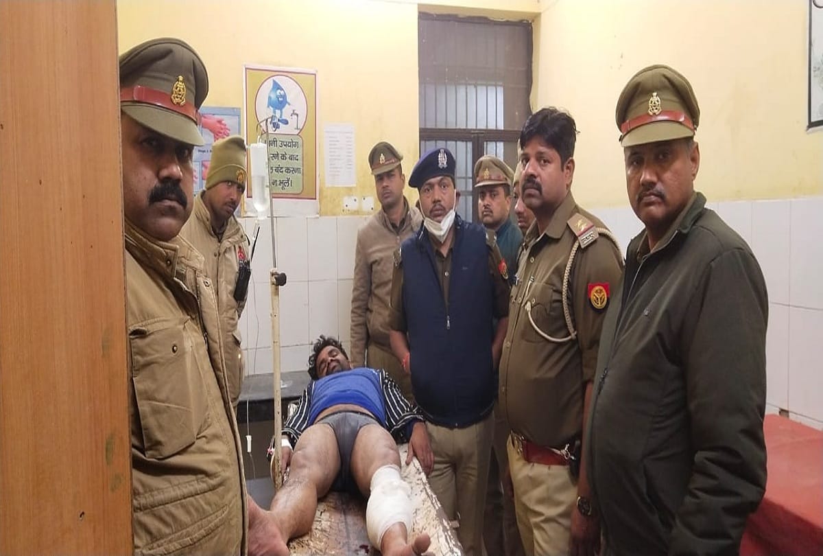 Encounter between police and miscreants in Barabanki