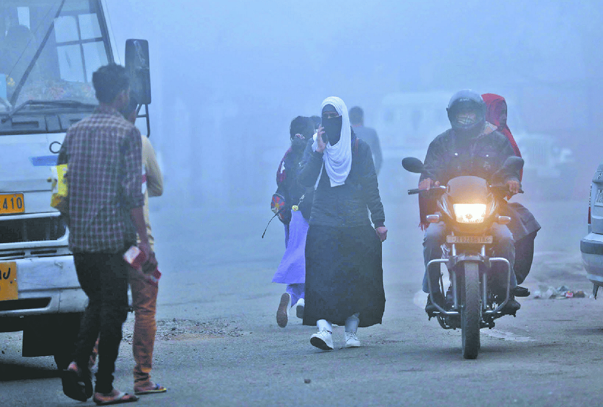 Jammu and Kashmir: dense fog in the morning, scorching sun in afternoon