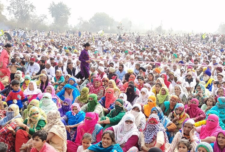 Kisan andolan : strategy is changing in Haryana 