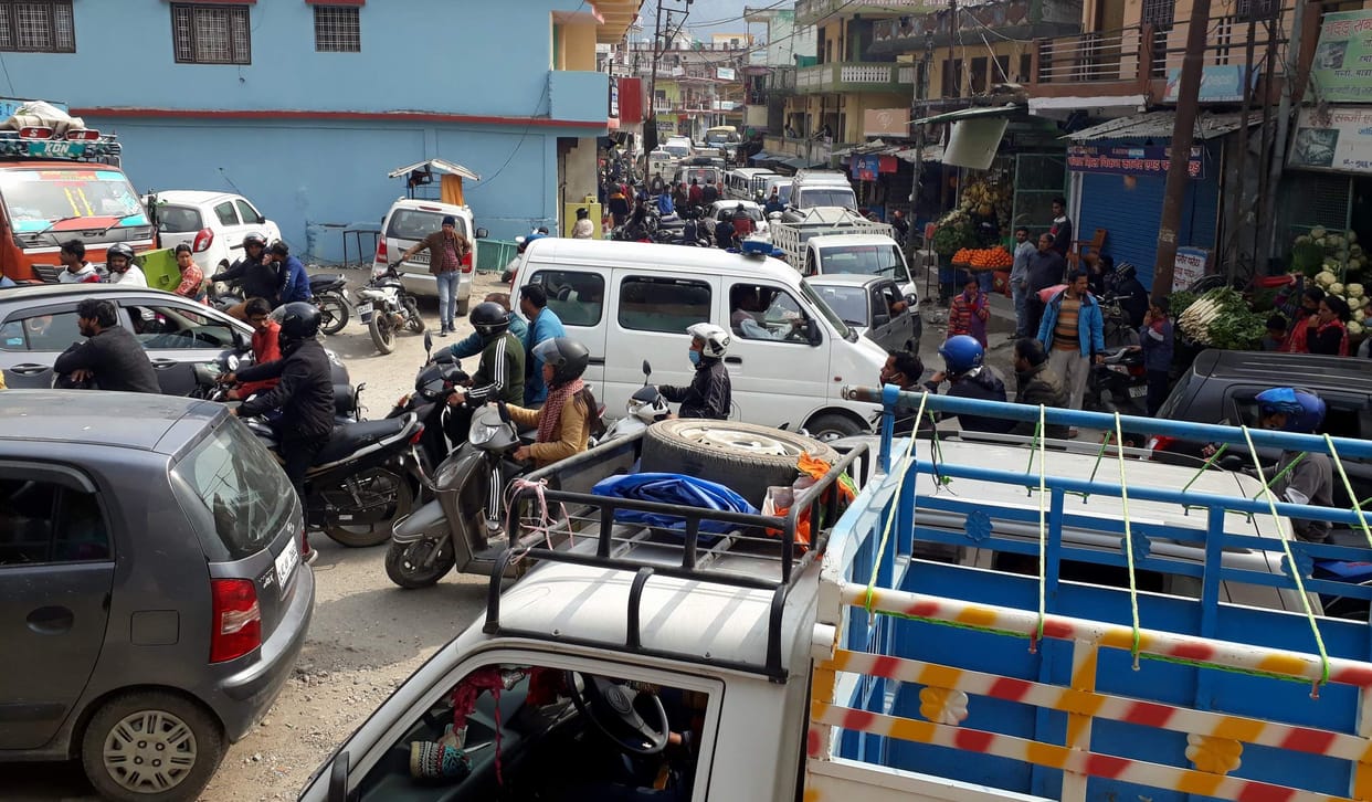 People upset due to jam in Josiyada region