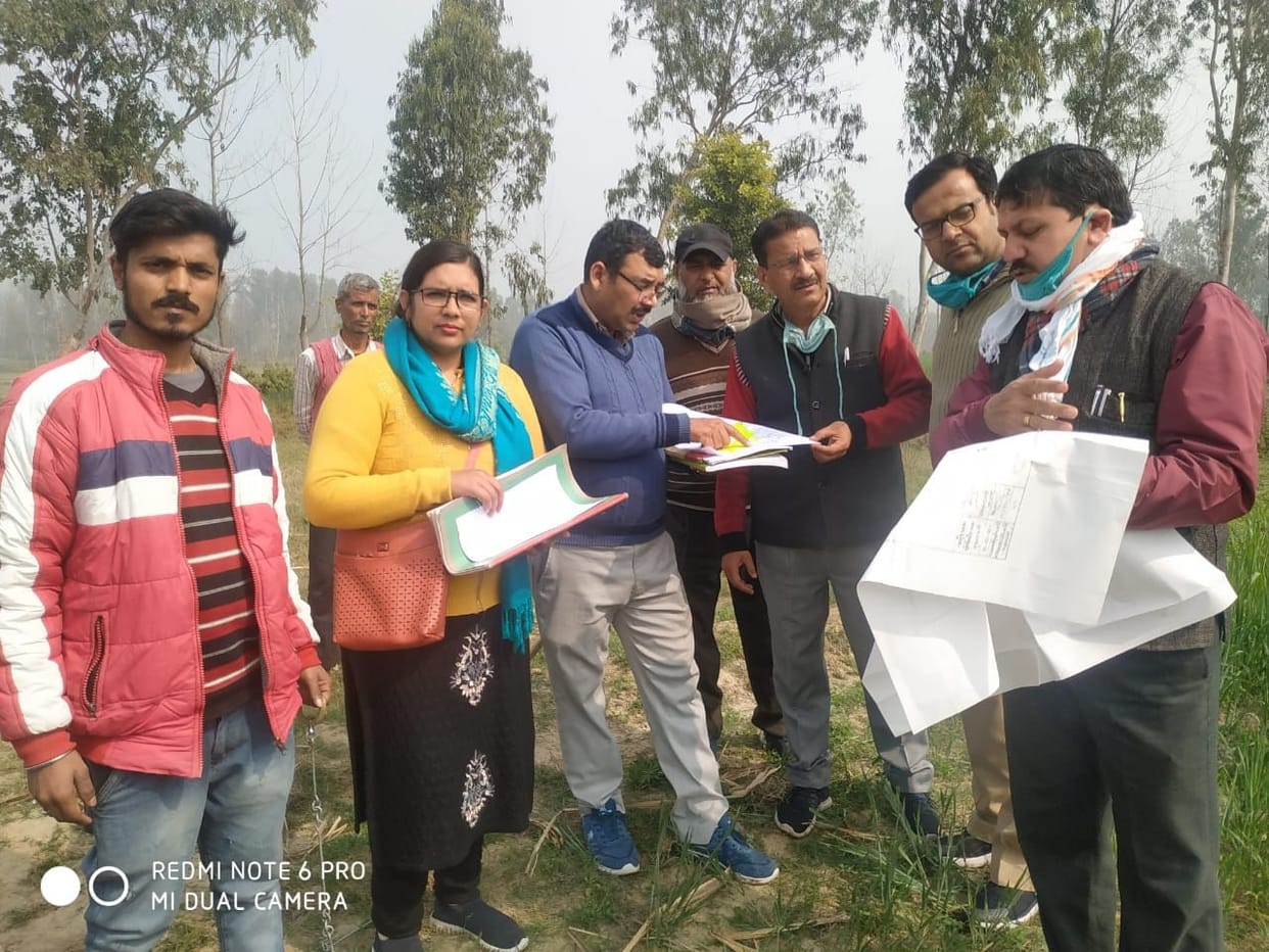 Anti-land mafia team removed possession of 32 bighas of land
