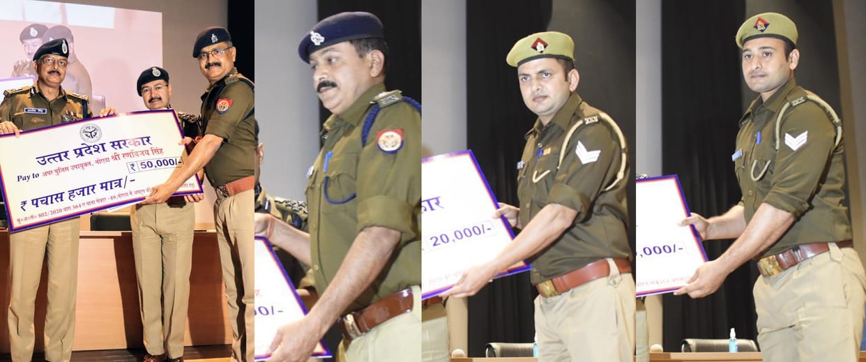 Khaki did an excellent job, got a reward of five lakhs