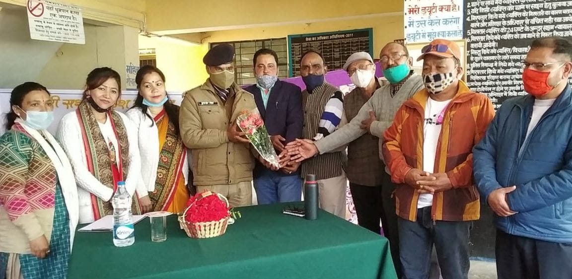 Meeting of SP Pithauragarh in Dharchula