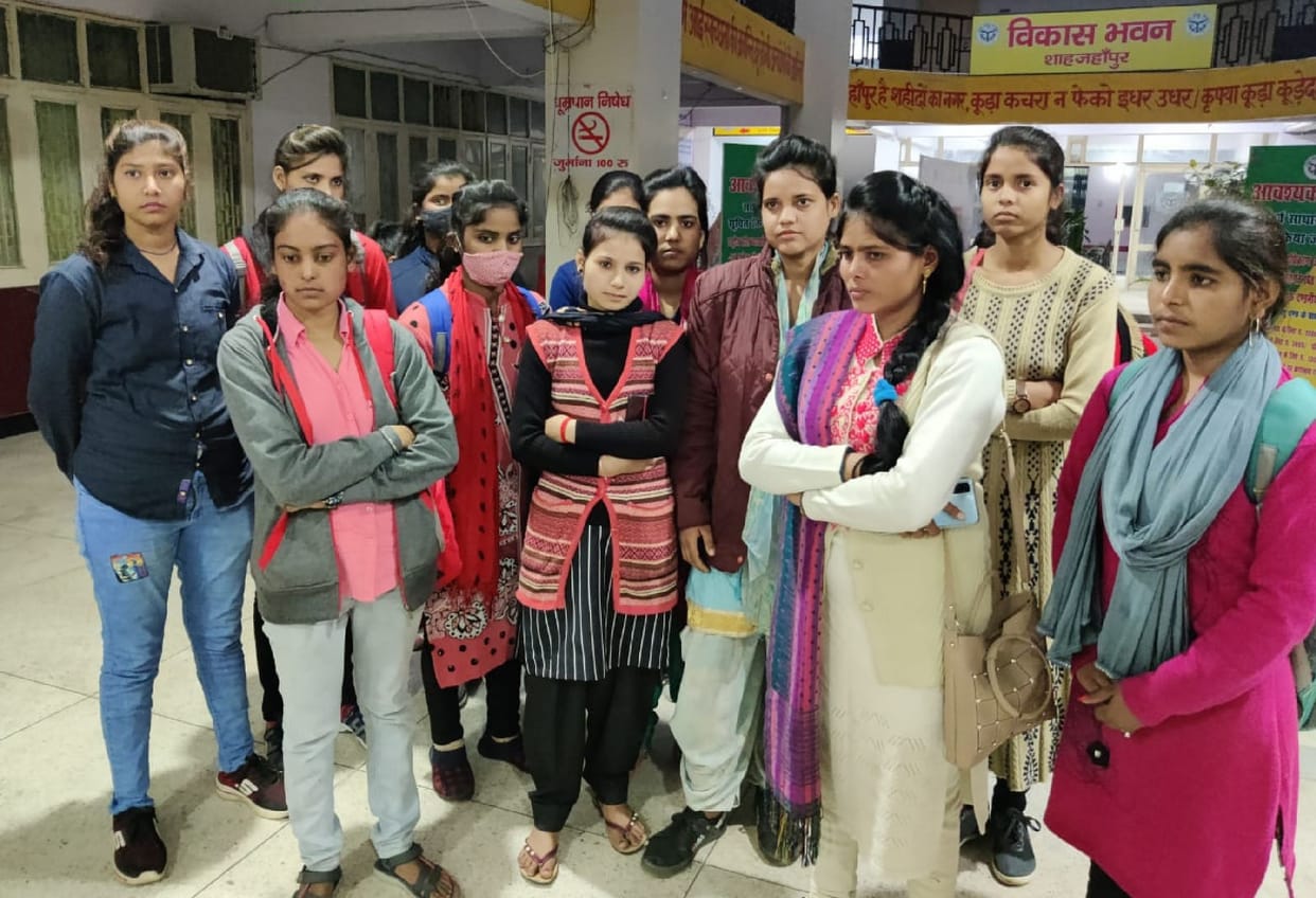 protest for hostel