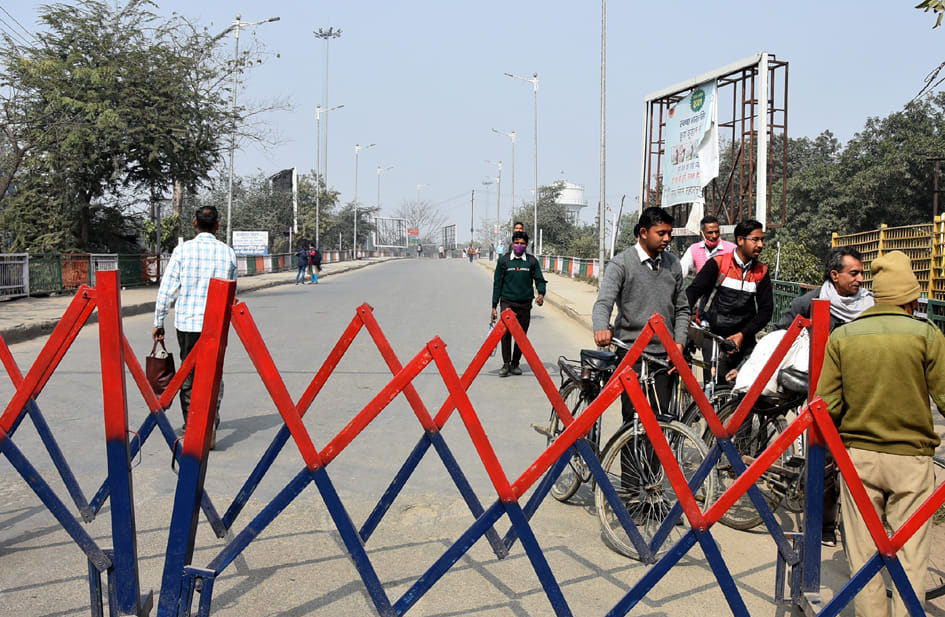 Court road bridge remained closed for five hours, other routes blocked