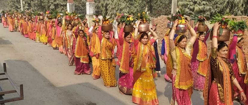 Kalash Yatra in Shantipuri
