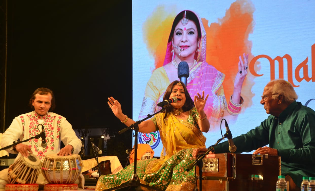 musical evening with Pankaj's ghazals