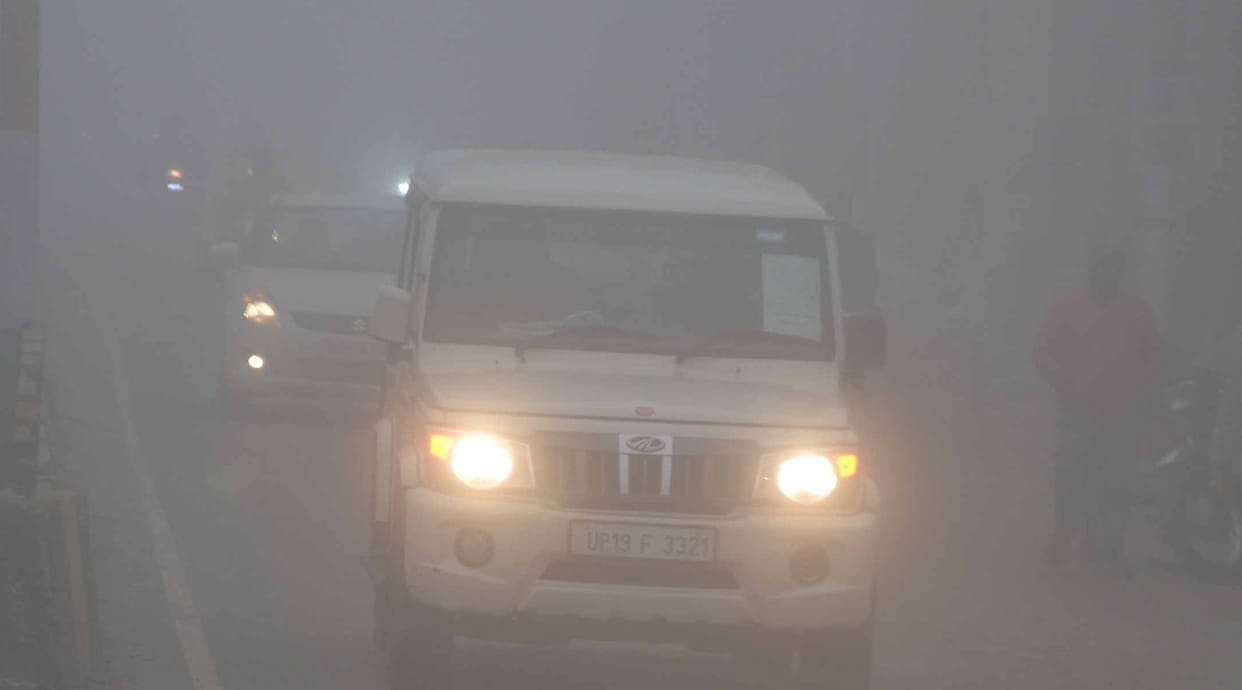 Changing weather patterns, fog is causing trouble
