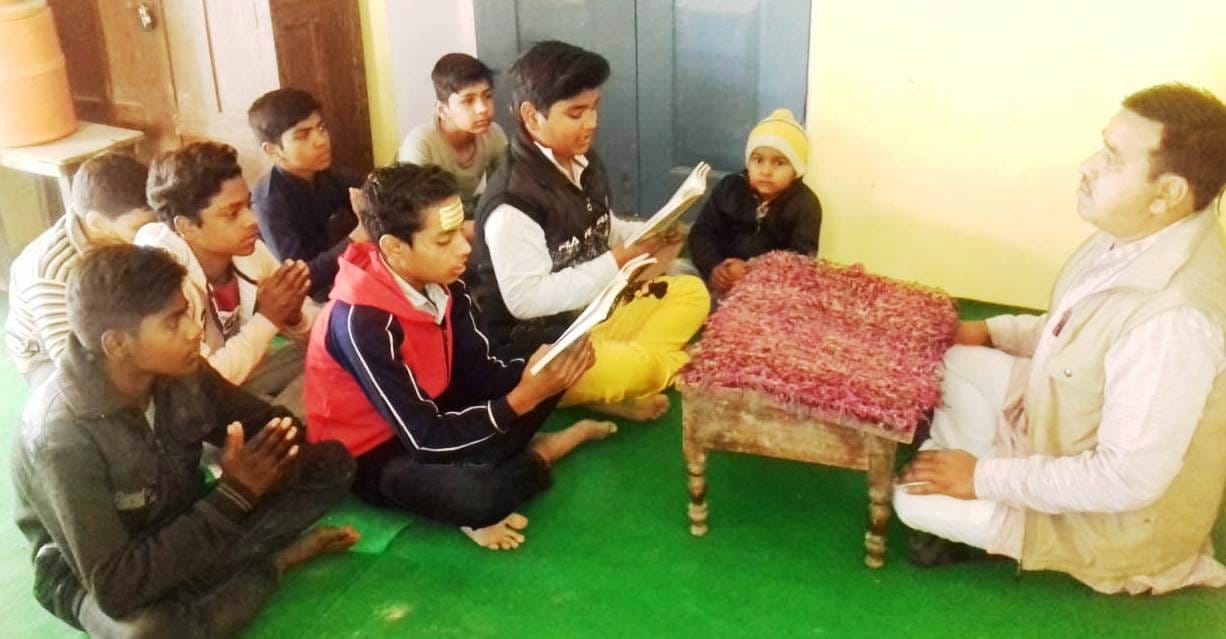 ,preparation of vasanat panchami in school