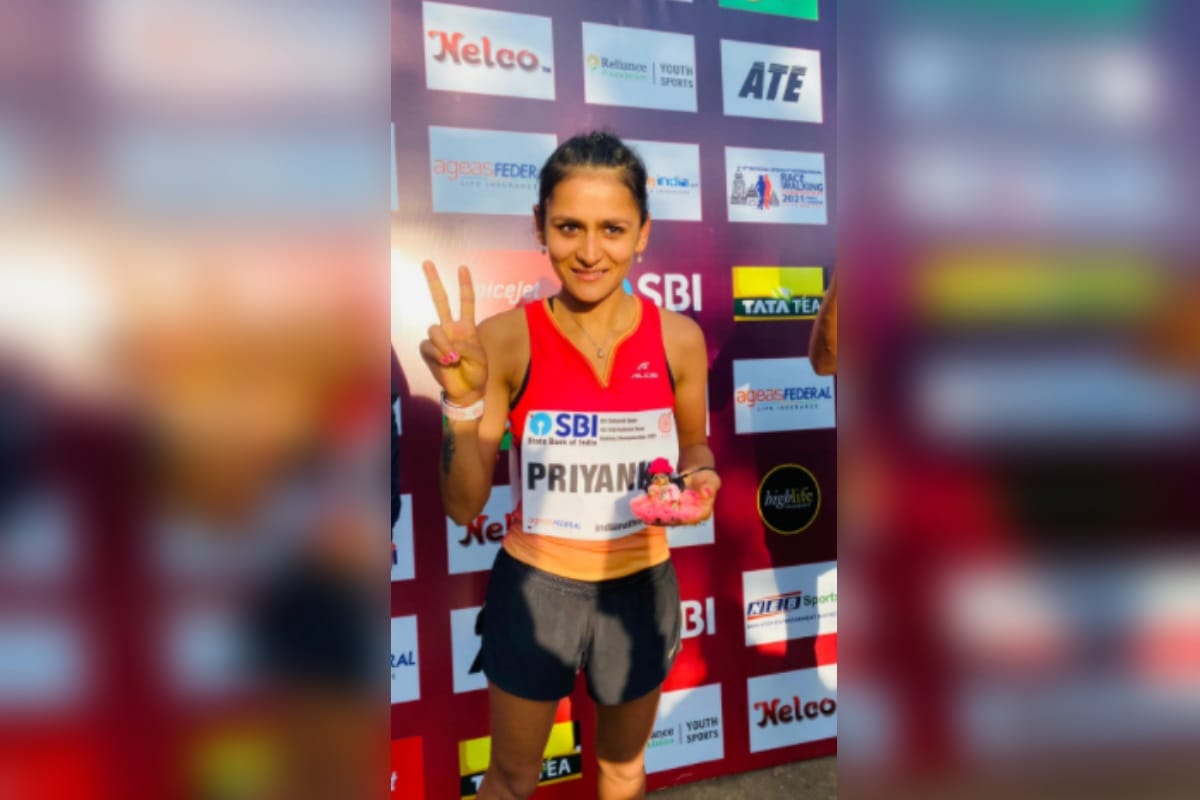 Meerut News: Athlete Priyanka Goswami qualifies for Olympics at National Athletics Championships in Ranchi