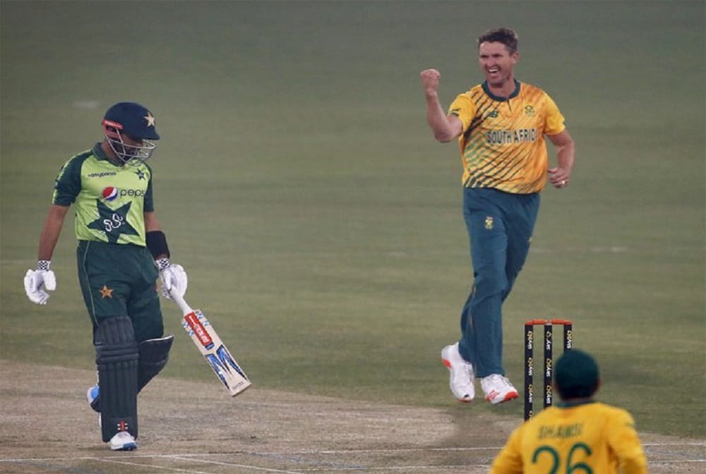 South africa win 2nd t20 by 6 wickets and 3 match series level 1-1