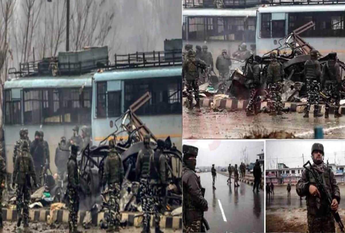 pulwama terror attack 14 February 2019 news and photos jammu kashmir