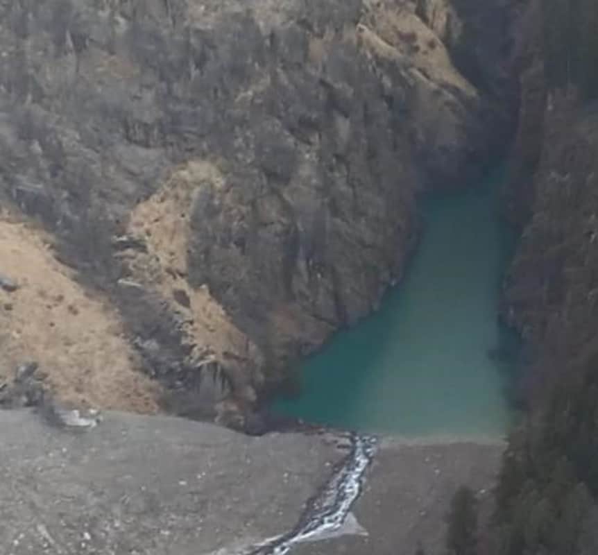 Uttarakhand Chamoli News: Approx 4.80 crore liters of water in Rishi Ganga lake, bigger than Chaurabadi in Kedarnath