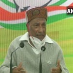 पूर्व रक्षा मंत्री एके एंटनी