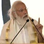 पीएम मोदी कोच्चि में सभा को संबोधित करते हुए