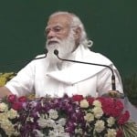 पीएम मोदी तमिलनाडु में जनसभा को संबोधित करते हुए