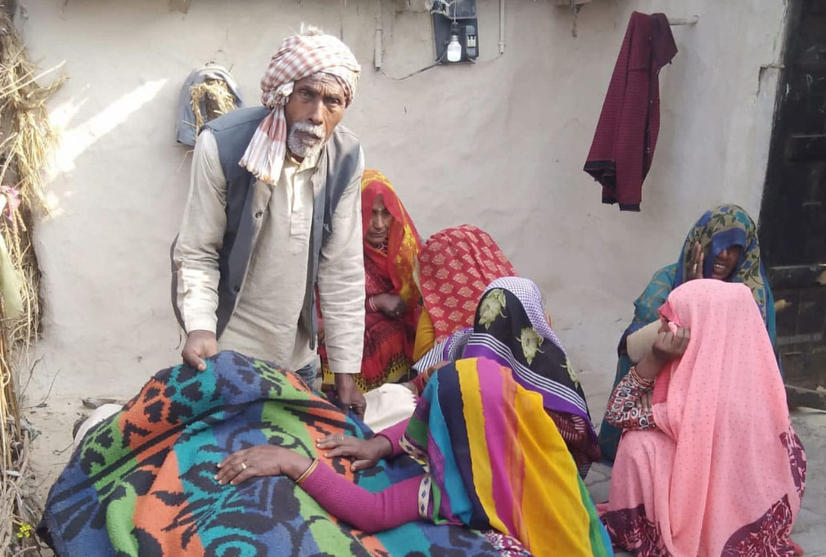 a man died due to heart attack in Chitrakoot